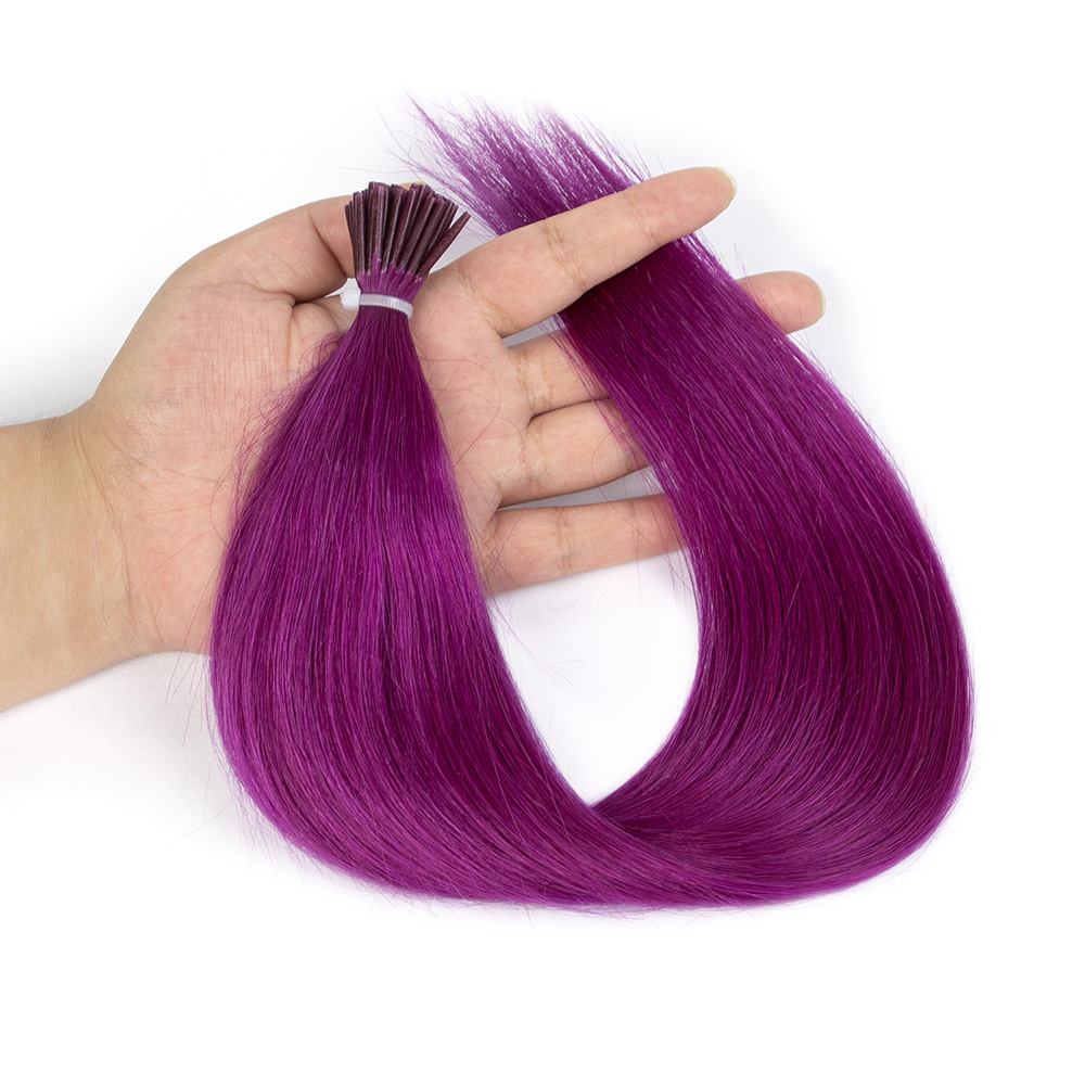Colored Purple I Tip Micro Bea - Pure Beauty Hair & Makeup 评论和价格