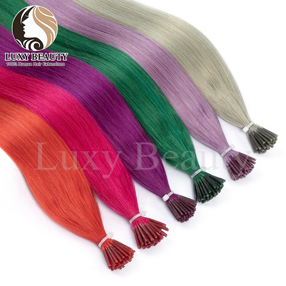 Colored Purple I Tip Micro Bea - Pure Beauty Hair & Makeup 评论和价格
