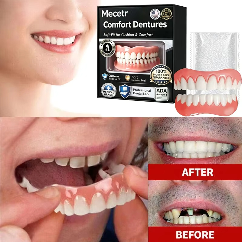 Full Upper Lower Mouth Fake Te - Photo Beauty Makeup 评论和价格